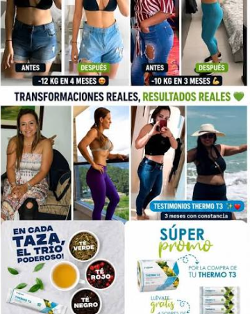 Testimonios reales de clientes de Thermo T3: transformaciones con constancia de 3 a 4 meses